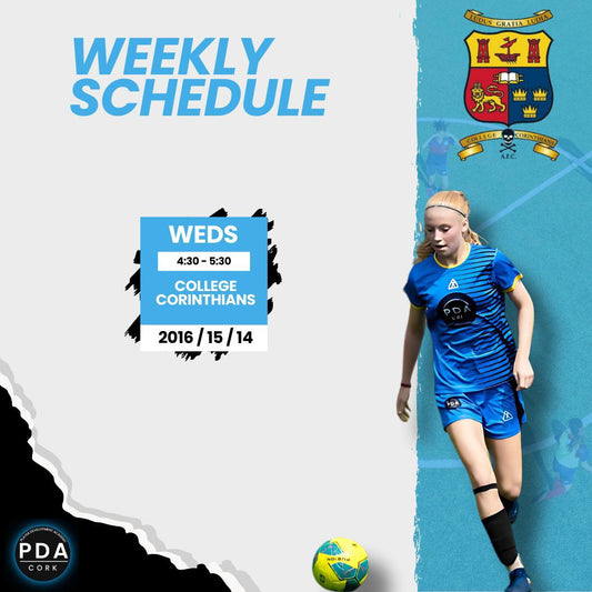 Girls Only Academy | Cork PDA | College Corinthians AFC | 4 Week Block | 4:30pm-5:30pm